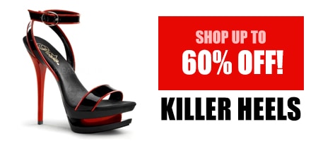 Banner CLICK HERE to shop sexy heels!