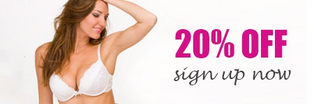 Banner SIGN UP FOR 20% OFF!