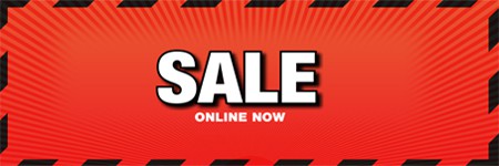 Banner SALE now on!
