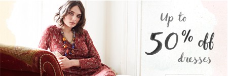 Banner CLICK HERE for 50% off dresses