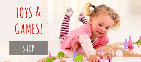 Banner CLICK HERE to shop toys and games!